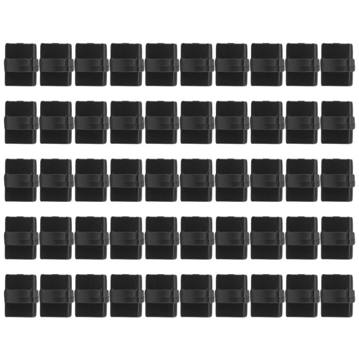 50 pcs. Self Adhesive Cable Clamp Plastic Rectangular Cable Clips Cable ...