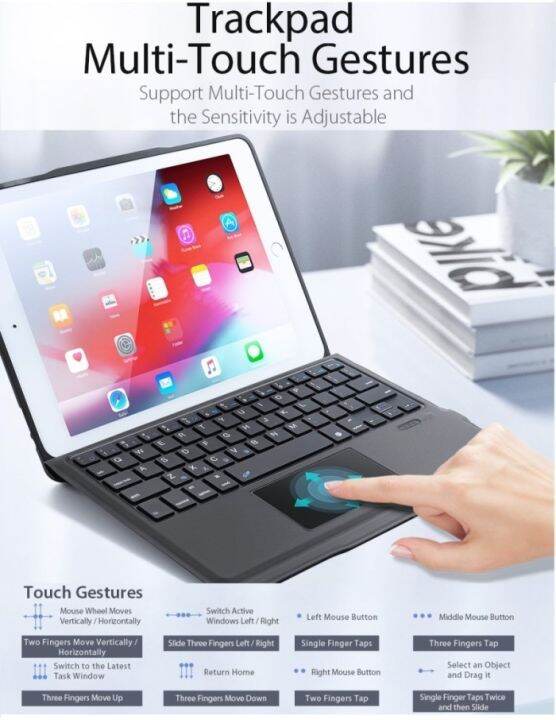 Ipad Pro M2 11" 2022 Dux Ducis Bluetooth Wireless Keyboard Touchpad
