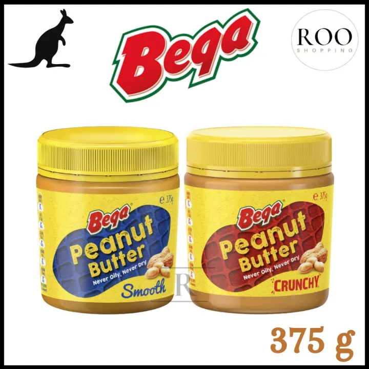 Bega Australia Peanut Butter Crunchy / Smooth 375g Lazada