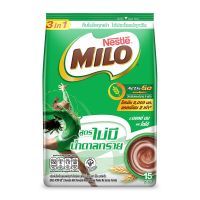 ❗❗ไม่มีได้ไม่แน้ว❗❗ (แพ็ค 15 ซอง) Milo Active-Go 3in1 Chocolate Malted Powder ไมโล 3อิน1 เครื่องดื่มช็อกโกแลต 375-450 กรัม มี 3 สูตร  RT1.13305❗❗สินค้าขายดี❗❗