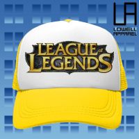 League of Legends โลโก้เกม Gamer หมวกเบสบอลตาข่าย - ระเหิด