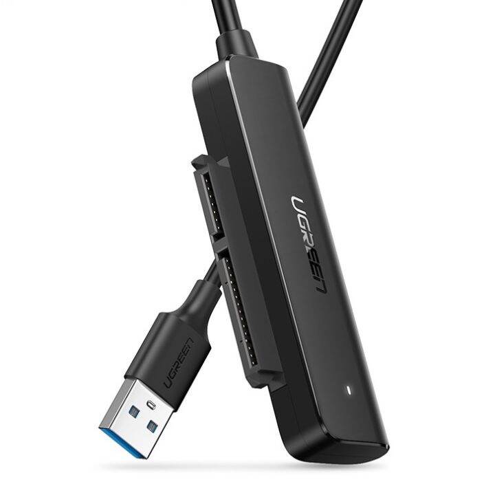 ugreen-sata-usb-อะแดปเตอร์แปลง-usb-3-0-usb-c-เป็น-sata-สําหรับ-hdd-ssd-2-5-นิ้ว-external-ฮาร์ดไดรฟ์-5-gbps