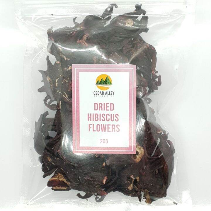 Dried Hibiscus Flowers 20g (Roselle Flowers) Lazada PH