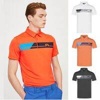 New Style Summer Golf Clothing Mens Short-Sleeved Casual Quick-Drying Breathable All-Match T-Shirt Top Sports