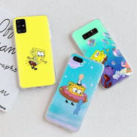 อ่อนนุ่ม ซิลิโคน เคสโทรศัพท์ หรับ iPhone XR 7 6s 6 11 5s XS 5 8 SE Max Plus X Pro ปก โปร่งใส TPU To-182 SpongeBob