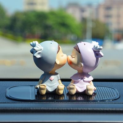 Car interior furnishing articles couples doll cute car perfume seat car accessories creative goddess within its premium
