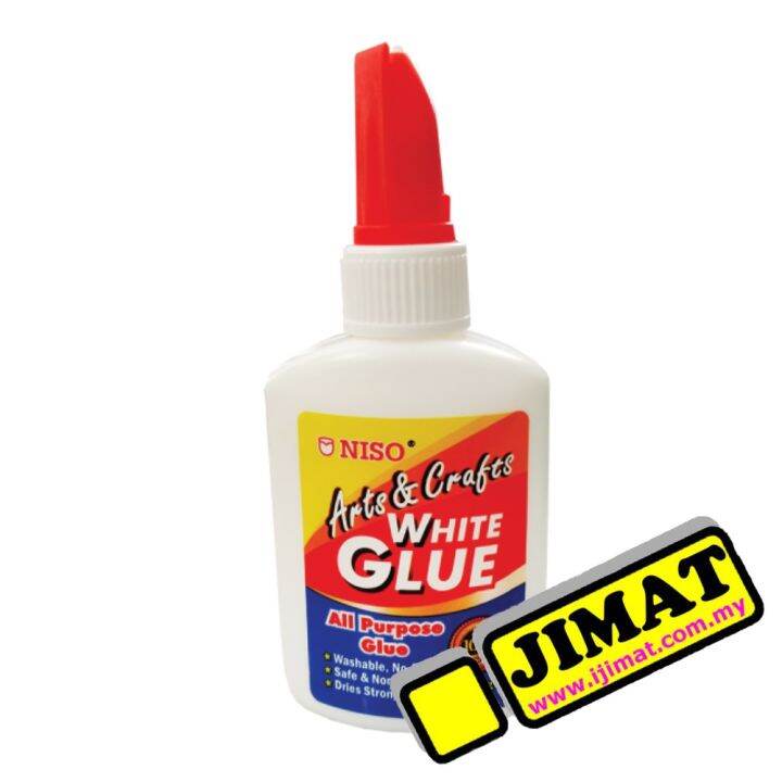 Niso All Purpose White Glue WG50 50g / WG125 125g Gam Putih Lazada