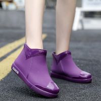 【hot sale】 ♈ B53 [READY STOK]Waterproof Rain Boots High Quality Outdoor Foot Wear Rubber Rain Shoes for Women and Men