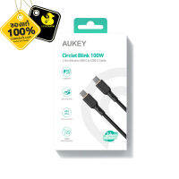 สายชาร์จ AUKEY CB-SCCCirclet C to C 100W Silicone Cable