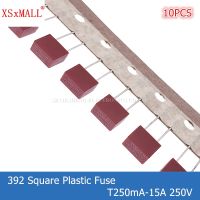 【YF】 10PCS 392 Square Plastic Fuse T250mA 0.5A 1A 2A 3.15A 4A 5A 6.3A 8A 10A 15A 250V For LCD TV Power Board Commonly Water Purifier