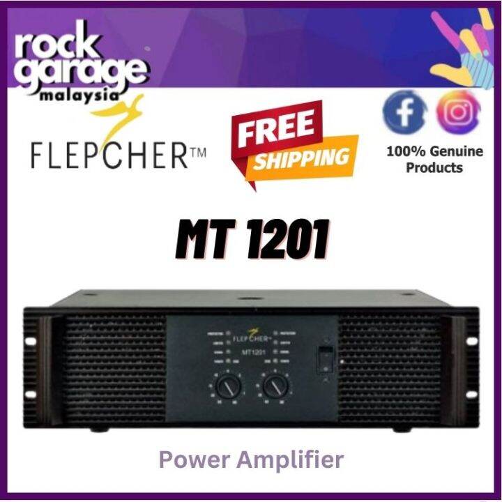 Flepcher MT1201 Power Amplifier ( MT-1201 / MT 1201 ) | Lazada