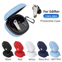 1PC For EDIFIER TWS NB2 Cover Wireless Bluetooth Headphones Dustproof Protective Cover Soft Silicone Case With Carabiner newest Wireless Earbud Cases