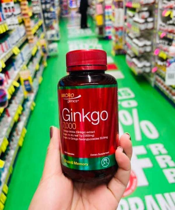 Có tác dụng phụ nào khi sử dụng thuốc Ginkgo 7000 không?
