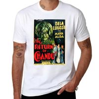 New THE RETURN OF CHANDU 1934 Fantasy Film Starring Bela Lugosi Retro Film Poster T-Shirt vintage t shirt men workout shirt 4XL 5XL 6XL