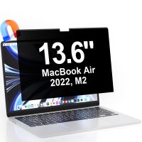 Magnetic MacBook Air 13.6 Privacy Screen, For MacBook Air 13.6in 2022 Model (M2 A2681), Removable Matte Anti Glare Blue Light