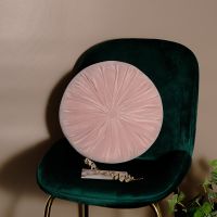 Creative Lovely Sofa Cushion Back Pillow Office Nap Waist Support Bag Autumn and Winter Thickened Round Biscuit Cushions