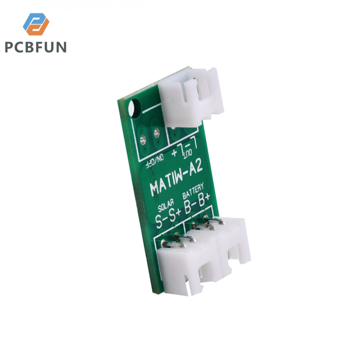 pcbfun-แผ่นป้องกันเครื่องควบคุมการชาร์จพลังงานแสงอาทิตย์สำหรับชาร์จแผงวงจรสลับควบคุมพลังงานแสงอาทิตย์สำหรับโคมไฟถนนไฟถนน-diy