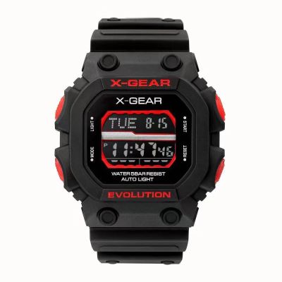 นาฬิกา นาฬิกาข้อมือ นาฬิกาผู้ชาย X-GEAR  1007 นาฬิกากันน้ำ แฟชั่นกีฬาผู้ชายนาฬิกามัลติฟังก์ชั่นกันน้ำนาฬิกาดิจิตอล Casua