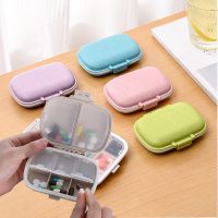 Portable 8-cell Sealed Medicine Box  Moisture-proof One Week Pill Box Packaging and Storage Box Medication Is Clear At A Glance Medicine  First Aid St