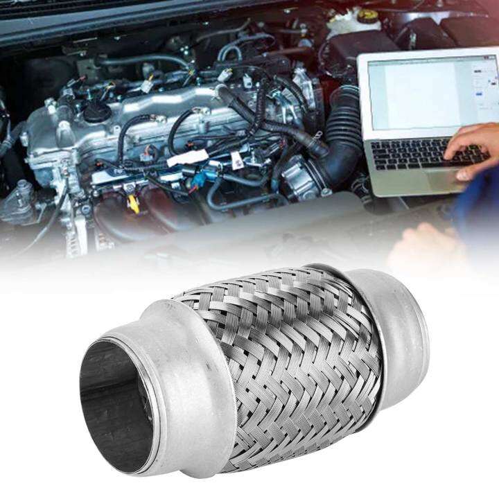 Interlock Stainless Steel Flex Pipe Exhaust Pipe Adapter Connector