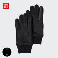 UNIQLO ถุงมือมีเส้น HEATTECH สำหรับผู้ชาย/ผู้หญิง (อุปกรณ์เสริมฤดูหนาวที่อบอุ่น) 451518 Pxgสังฆราชแห่งเกาหลี