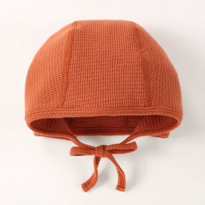 [COD] Waffle baby hat male and female newborn children knitted autumn winter