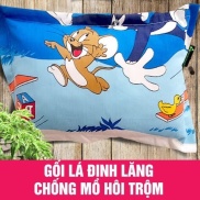 Gối lá đinh lăng chống ra mồ hôi trộm cho bé to, nhỏ