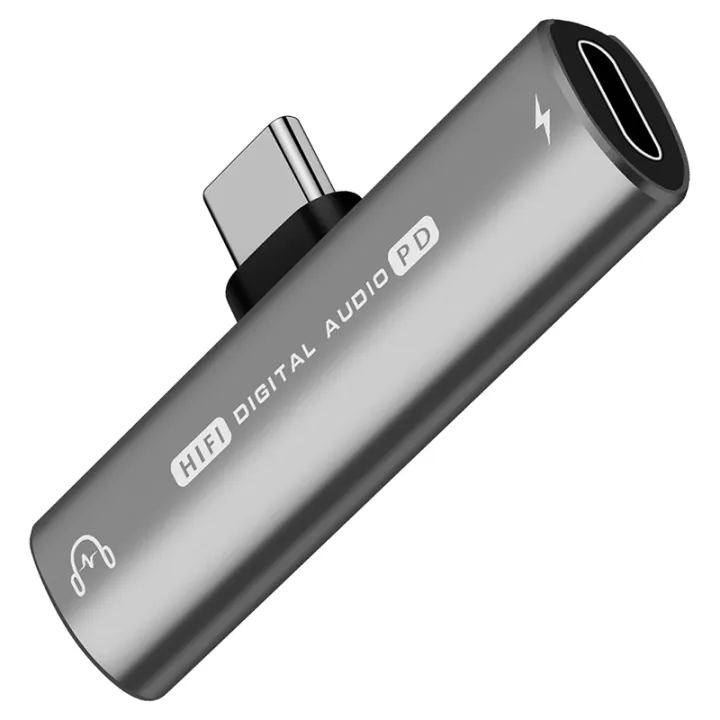 2 in 1 Headphone Adapter, USB C to 3.5mm Audio and Charging Adapter