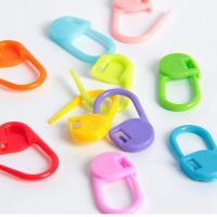 1200 Pieces Crochet Locking Stitch Markers, Knitting Stitch Counter Needle Clips, Mixed Color