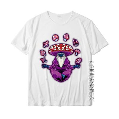 Funny Magic Mushroom Shroom Wizard Trippy Lsd Acid Trip Man Newest Printed Tops Shirt Cotton T Shirt Design
