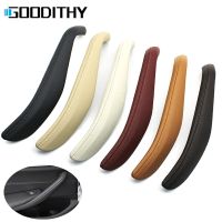 For BMW 5 Series G30 G31 F90 Left Right Handle Leather Outer Cover Interior Door Front Rear Handle 2018 2019 2020 2021 2022 2023