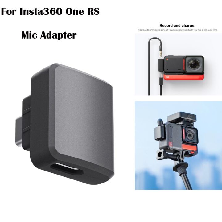 mic-adapter-for-insta-360-one-rs-action-camera-accessories-for-crisper-audio-vlog-video-insta-360-sports-cameras-parts