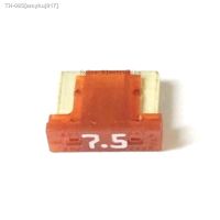 ☇¤ 10pcs 7.5A fuses Micro Short Low profile Mini blade 15A amp APS/ATT fuse for Honda Toyota Lexus