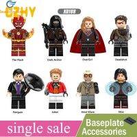 LEADINGSTAR【Hot Sale】DC Comics Flash Figure ของเล่น Legoing Minifigures การศึกษา Deadshot Vibe บล็อกอิฐของเล่น X0188【cod】