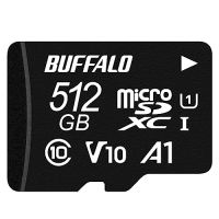 [ส่งตรงจากญี่ปุ่น] UHS-1เมกะไบต์/วินาที Buffalo MicroSD 512GB U1 MicroSDXC [Nintendo Switch/ ไดรฟ์บันทึกเข้ากันได้กับ V10 A1 IPX7บริการการกู้คืนข้อมูลแบบ FULL HD เข้ากันได้ RMSD-512u12U12U12U12U12U12U12U11HA/N ของแท้100% Gratis Ongkir