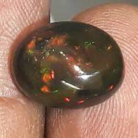 4.02 cts natural hi-end multi color opal ethyopia gems stone