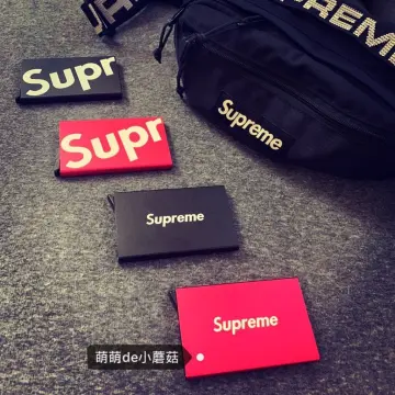 real vs fake supreme card holder