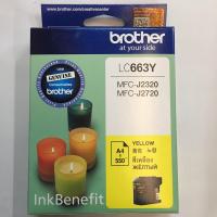 INK Brother LC-663Y Yellow For MFC-J2320,2720