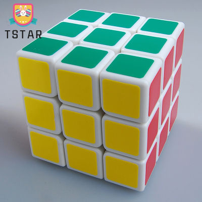 Tstar【จัดส่งรวดเร็ว】ใหม่ Shengshou V3 Aurora ( Jiguang ) 3x3x 3x3 3รูบิคสีขาว