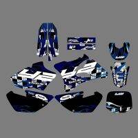 For Yamaha YZ85 YZ 85 2002-2014 2013 2012 2011 2010 2009 2008 Motorcycle Graphics Background Decals Stickers Team Racing Style