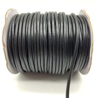 【YD】 0.5mm 0.8mm 1mm 1.5mm 2mm 3mm Waxed Cotton Cord Rope Thread String Necklace Jewelry Making