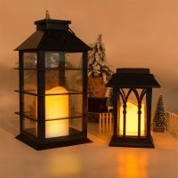 ☃△ ✨Ready Stock✨ Lampu Raya Solar Light Outdoor Lighting Smart Response Waterproof Night Light Garden Hanging Light Candle Light