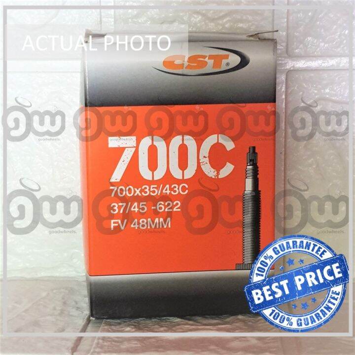 CST Inner Tube 700c x 35c iand Maxzone inner tube for Road Bike Hybrid