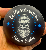 Whitebeards Tattoo Balm Large Size - Skin Art Moisturizer and Enhancer