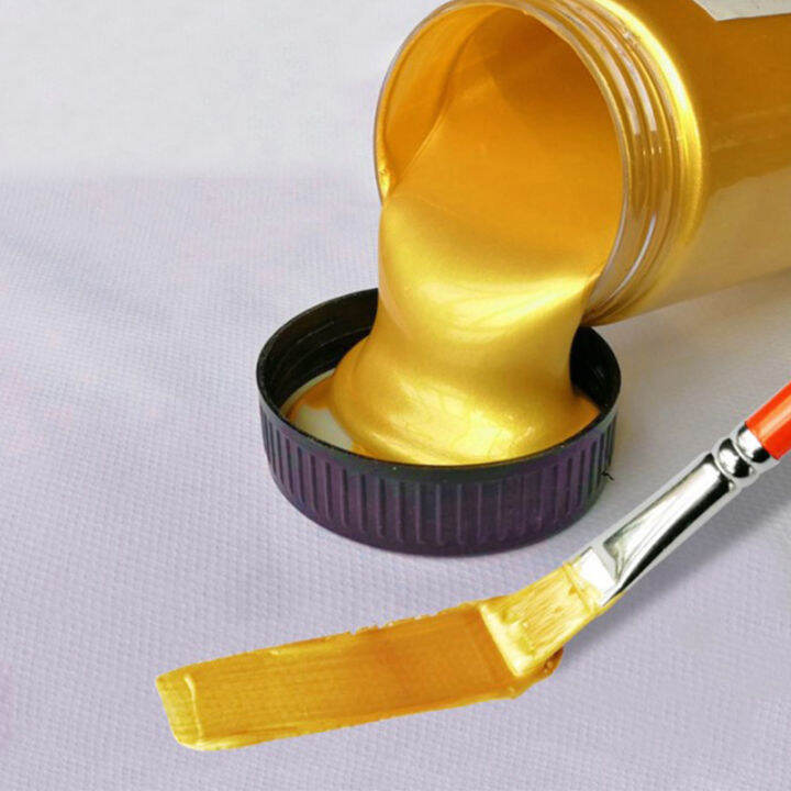 🔥Limited time offer🔥300ml Gold Paint Metallic Acrylic Paint Waterproof