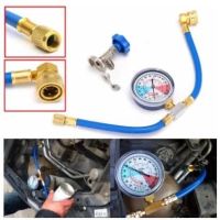 Car Air Conditioning Hose R134A Refrigerant Open Valve Charging Hose Measuring Recharge Adapter Air Conditioner Car Gauge Valve