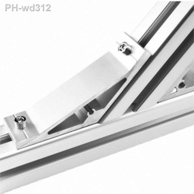 ☃ 135 Degree Corner Angle Bracket Connection Joint For Aluminum Profile 2020 3030 4040 4545 60 20 Series Silver or Black