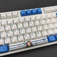 Japan Anime Demon Slayer Design Green Tanjiro Nezuko Keycap PBT Sublimation Cherry Highly Mechanical Keyboard Keycap Cherry MX