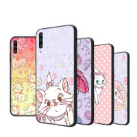 Black เคสโทรศัพท์ Compatible หรับ Samsung Galaxy Note Ultra S20 20 S10 S10E 10 9 8 FE Lite Plus ปก SC-99 Marie Cat