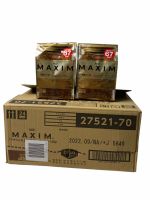MAXIM Freeze Dried Coffee แม็กซิม กาแฟนำเข้าจากญี่ปุ่น ORIGINAL GOLD สีทอง รุ่นชนิดถุงเติม REFILL BAG 135g ขนาดแพคกลาง M 1ลัง/จำนวน 12 แพค ราคาส่ง ยกลัง พร้อมส่ง